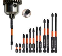 LVYXON 12pcs PH2 Cacciaviti Bit Magnetico Croce Testa 25-150mm 1 4 Hex Shank Per Trapano A Mano Driver Elettrico Utensili A Mano