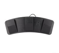 LVYXON Controller tastiera programmabile a pedale triplo USB per trascrizione di giochi e ufficio, controllo del mouse ad alta sensibilità con cavo da 2 m