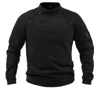 LVYXON Giacca da uomo in pile con zip intera, calda, invernale | Chiusura con cerniera intera, colletto alto, resistente al vento, ideale per le giornate fredde, facile da indossare e