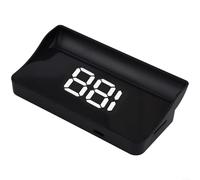 LVYXON HUD GPS Head Up Display Tachimetro Proiettore Velocità Digitale KM/H Contachilometri Per Auto Camion Bici Bici Fit Nero ABS+PC 925220mm