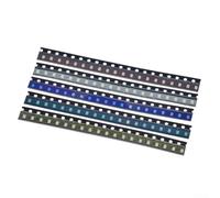 LVYXON Kit assortito di 100 pezzi 0805 per SMD LED - 5 valori rosso, bianco, verde, blu, giallo, diodi per Arduino per Raspberry Pi fai da te elettronica PCB progetti