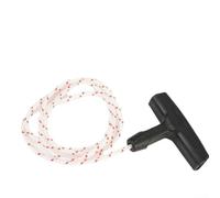 LVYXON Maniglia di avviamento a strappo con corda da 4,5 mm per generatore di tosaerba a catena, in plastica dura, ricambio per TS400, TS410, MS380