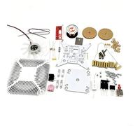 LVYXON Music for tesla Coil Plasma Speaker Kit fai da te, modulo audio di trasmissione wireless con ingresso audio da 3,5 mm, generatore di scintille ad alta tensione da 24 V, per esperimenti