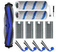 LVYXON Set completo di spazzole e filtri di ricambio per Deebot X11 X11 Pro per OmniCyclone X11 Famille tra cui rulli mocio, spazzole laterali, filtri HEPA e spazzole per la pulizia (A)