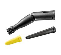 LVYXON Steam Turbo Brush & Power Nozzle Set per Karcher SC1-SC7, SC952-SC1702 modelli, 2.863-159.0, include ugello giallo, spazzola rotonda nera, ugello esteso