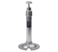 LVYXON Supporto da parete per proiettore, in lega di alluminio, regolabile, inclinabile, girevole, per casa, cinema, ufficio, scuola, sistema di sospensione a basso profilo, 20 cm/30 cm, argento (20