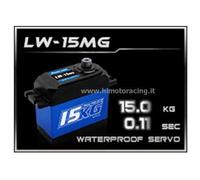 LW-15MG SERVO DIGITALE WATERPROOF 15.0 kg 0.11sec INGRANAGGI ALLUMINIO POWER HD