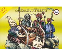 LW HYTTY SOLDATINI 1/72 - Cossack Artillery 1600-1900 century - SERIE RARO BOX