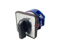 LW26-160/1 Rotary Cam Switch 1 Pole 4 Terminals Dual Power Control Multi Position 160A 690V Silver YMW26 LW28(OFF-ON)