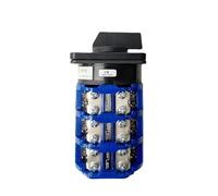 LW26-160A Interruttore a camme 2/3/4/5/6/7/8 posizioni 160A Commutatore rotativo 12 terminali Viti Contatto in argento LW28 YMW26-160/3(160A-0123)