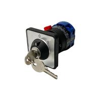 LW26-20/1 OFF-ON 2 posizioni foro singolo con chiave di blocco alimentatore universale 220 V opzione di interruzione avvio interruttore a camme rotante