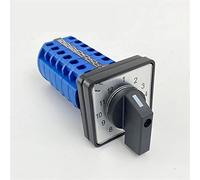 LW26-20/6 Rotary Cam Switch 20A Dodici marce 12 Posizioni Sei sezioni 6 Poli Selettore di circuito di alimentazione a filo singolo Contatto in argento 1 Pz (Color : 1-12 position)