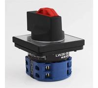 LW26-20 C04/2 Interruttore a camme rotante universale con lucchetto a pressione singola, interruzione di corrente, controllo principale del motore, contatto in argento, 1 pezzo