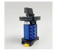 LW26-20 DIN Rail Mounted Multi Position Silver Rotary Cam Switch 690V 20A 4 Level Changeover Selector YMW26 LW28(1-0-2)