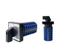 LW26-20 Interruttore a camme rotante 3 posizioni 660 V 20 A 6 poli 24 terminali Selettore di commutazione elettrico YMW26-20/6 1 pz(01)
