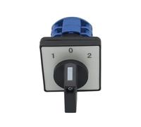 LW26-20 Series 2/3/4 Position 8 Terminals Rotary Cam Changeover Switch with Screws Tool 660V 20A(0 1 2 3 4 5,1P-4 terminals) Controls Switches