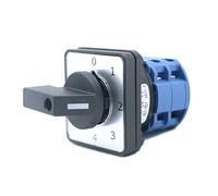 LW26-20A/25A Commutatore rotativo 2/3/4 Posizione 8 Terminali 2 Piani Selettore di Trasferimento Cam LW26 1 Pz (1-2-3-4,25A)