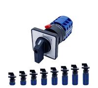 LW26-20A 690V Interruttore a camme rotante universale con controllo di potenza OFF-ON da 22,5 mm, montato su foro singolo, 1 pezzo(1P-4 Terminals)