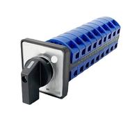 LW26-25/9 Interruttore a camme rotante LW28 YMW26 25A 690V Commutatore Montaggio su guida Selettore multiposizione a sette poli(102)