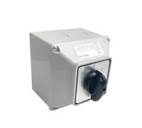 LW26-32 YMW26-32/2M Interruttore a camma Rotaris 32A 2 poli con scatola IP65 Interruttore di selezione Contatto in argento 1 pz(012 With Box)
