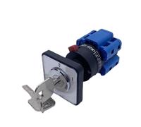 LW26-32F Interruttore di alimentazione trifase con chiave di blocco OFF-ON, interruttore di controllo principale, interruttore rotante a camma universale da 32 A, 380 V, 1 pezzo