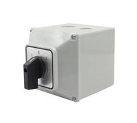 LW26-63/3M Interruttore a camme di commutazione con coperchio protettivo 63A 3 poli elettrico opzionale posizione selettore rotativo scatola contenitore 1 pz(01)