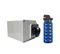 LW26-63/6M 63A 6 poli commutatore a camme selettore rotativo elettrico multiposizione con scatola di protezione(0123456)