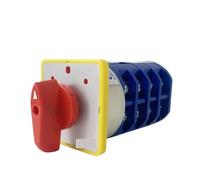 LW5D-40/4 Commutatore a camme rotante 40A 16 terminali 3 posizioni 4 poli Selettore di inversione 1 pz(Customize)