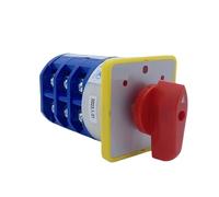 LW5D LW5-40/3 Commutatore a camme rotante 690 V 40 A Tre livelli 3 posizioni Contatto in argento Controllo motore Selettore di inversione 1 pz(ON-OFF-ON)