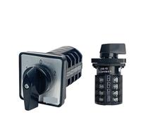 LW8-10/4 Commutatore elettrico a camme rotanti 4 poli 10 A 380 V 16 terminali 3 posizioni contatto argento 10 amp 1 pz(102)