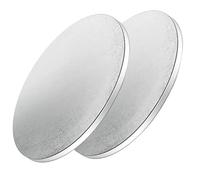 LWAIX 12mm Sottotorta Tondo 30 cm Vassoio per Torta Rotondo Cake Board Base Torta Cartone per Decorazione di Torte di Matrimoni e Feste di Compleanno 2PCS (Argento)