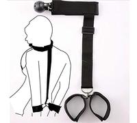 LWAMJIE Kit di Attacco per Polso con Collo in Nylon Nero, Abito con Colletto sul Retro del Polso per Principianti