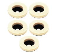 Lwaviwer 5 dischi per smerigliatrice angolare, in lana lucida