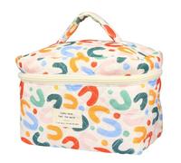 Lwaviwer Borse per cosmetici da donna, graziosa borsa per il trucco, organizer per il trucco, borse da viaggio per articoli da toeletta, borse da viaggio, Multicolore