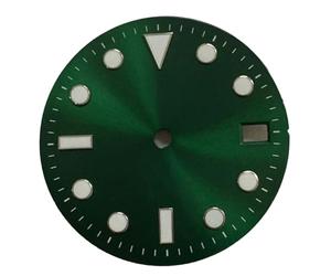 Lwaviwer NH35 Quadrante 29mm Sun Pattern Dial Verde Luminousdial per Giappone NH35 Movimento Orologi Accessori Blu, Verde