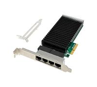 Lwaviwer PCI-E X4 Gigabit 4 Port Server Scheda di Rete Server NIC I210-T4 RJ45 Ethernet NIC Macchina Fotografica Industriale Vision Scheda di Rete 1Set PCB Verde