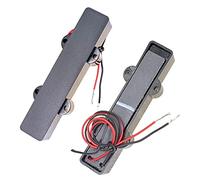 Lwaviwer Pickup a 4 corde stile chiuso 94 mm pickup per parti di ricambio Jazz (confezione da 2)
