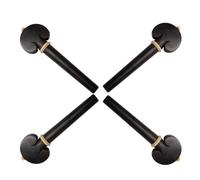 Lwaviwer Piroli, set di 4 pioli in legno di bosso intarsiato, manopole, piroli di accordatura, accessori di ricambio per violino, accordatori