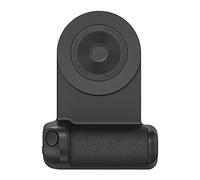 Lwaviwer Supporto per fotocamera 3 in 1, ricarica wireless, supporto magnetico per selfie per telefoni Android/IOS, nero