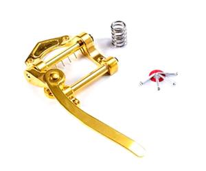 Lwaviwer Vibratore per chitarra tremolo brusca con corde, Archtop, compatibile con SG ES335 LP chitarra elettrica universale (oro)