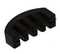 Lwaviwer Violino Pratica Heavy Black Rubber Violino Mute Acustico Elettrico
