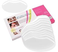 LWBTOSEE 50PCS/Pack parrucchiere lacca trasparente Shield maschera trucco Protector Barber Hairspray Shield Mask Bang Trim capelli utensili da taglio capelli Salon fronte della maschera