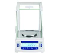 LWCHUANG Scala analitica elettronica di alta precisione della scala del laboratorio elettronico 320g×0.1g, sensore elettromagnetico di alta precisione, conversione multi-unità adatta a scuola