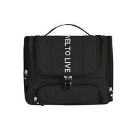 LWDXMYKW Beauty case impermeabile da uomo, da appendere, borsa per cosmetici, organizer da viaggio, borsa per il trucco per le donne, custodia per il trucco da donna per lavare a secco e bagnato