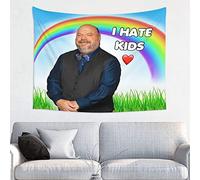 LWIEF I Hade - Arazzo da parete per bambini, 73,7 x 96,5 cm, divertente, da appendere alla parete, per camera da letto e soggiorno