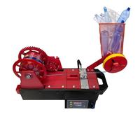 LwiftGal Filament Maker, Filamento 3D Estruso da Bottiglie di Plastica, Riciclo di Bottiglie di Plastica con Temperatura E velocità Regolabili, per Famiglie, Piccoli Studi Red