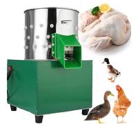 LwiftGal Macchina Spiumatrice Automatica per Pollame, Macchina Spiumatrice A Tamburo in Acciaio Inossidabile, Macchina Spiumatrice per Pollo E Tacchino, per Macelli Agricoli