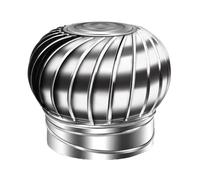 LWJSOCP Cappuccio Girevole per Camino, Cappuccio Girevole per Camino, Cappuccio Girevole in Acciaio Inox per camini e condotti di Scarico (100 mm)