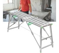 LWJSOCP Piattaforma di Lavoro Multifunzione Portatile per Attrezzature e ponteggi Portatili per l'edilizia (180 * 40 cm)