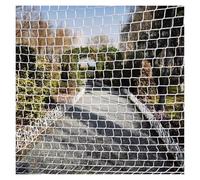 LWJSOCP Rete di Sicurezza per Esterni per ringhiere e balconi (2x25 m, Resistente alle intemperie, Protezione per Bambini e Animali Domestici, barriera da Giardino di Facile Installazione)